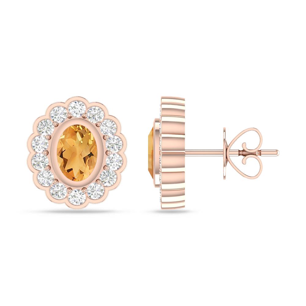 Rose Gold - Citrine